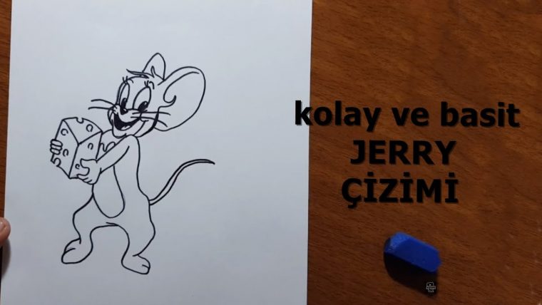 Ekt – Kolay Jerry Çizimi Karakalem Çizgi Karakter Çizimi serapportantà Dessiner Titi