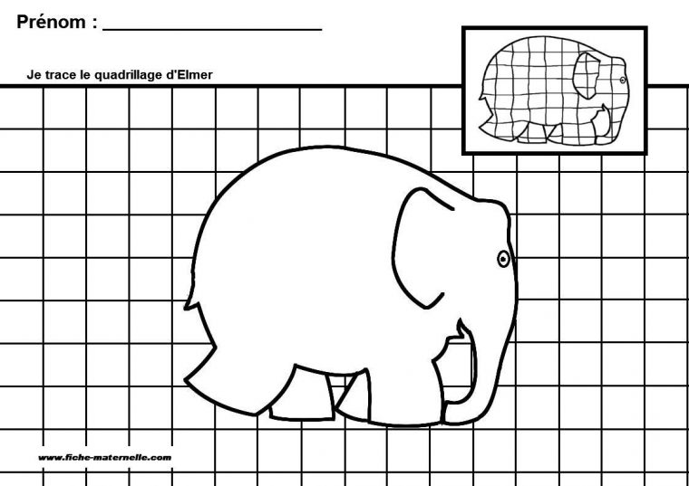 Elmer The Elephant Printable Worksheets | Printable avec Graphisme En Gs