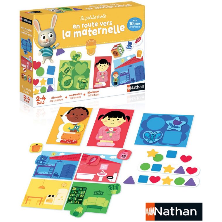 En Route Vers La Maternelle – Jeux De Société Et Puzzles pour Jeu Educatif Maternelle