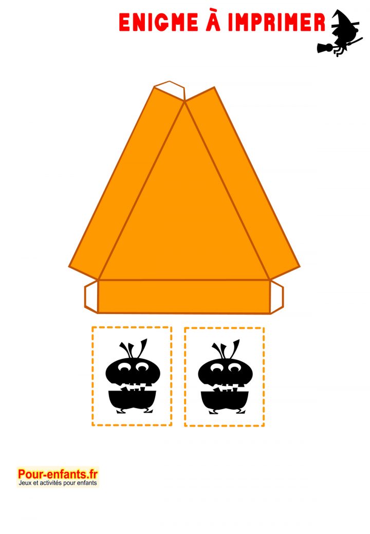 Enigmes Idées Activités Jeux À Imprimer Halloween Bricolage dedans Jeux Maternelle Petite Section Gratuit