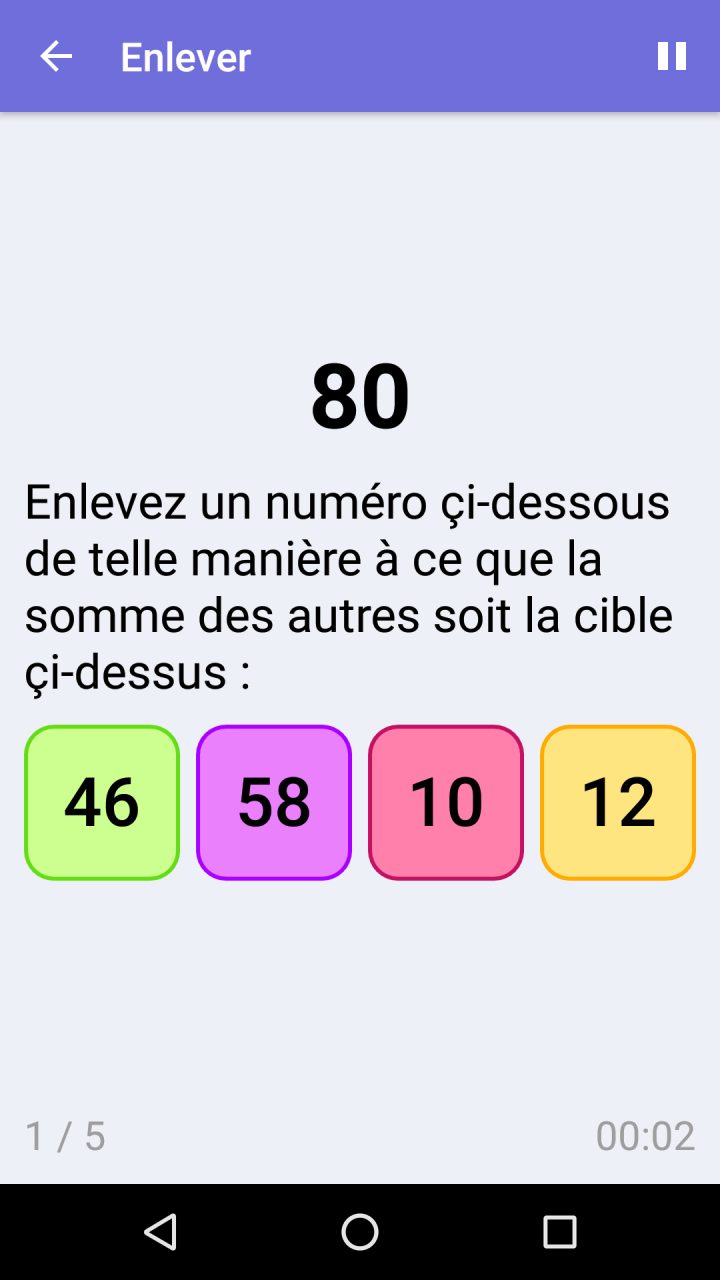 Enlever : Jeu De Math Gratuit Pour Iphone & Android dedans Jeux De Maths Gratuit