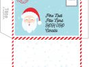 Enveloppe De Noël À Imprimer Pour Le Canada à Pere Noel A Imprimer Et A Decouper