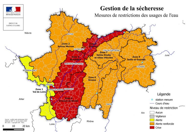 Environnement | Sécheresse : La Situation S'améliore Mais à Département Et Préfecture