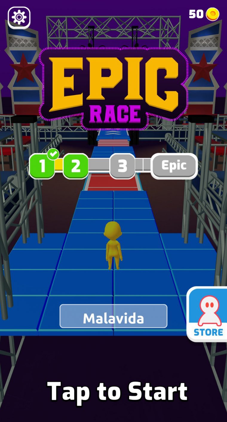 Epic Race 3D 1.1.1 – Télécharger Pour Android Apk Gratuitement dedans Plein De Jeux Gratuits