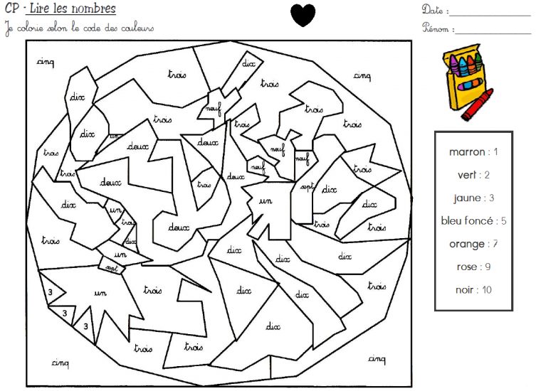 Épinglé Sur Activité Enfants avec Coloriage Magique Français Cp