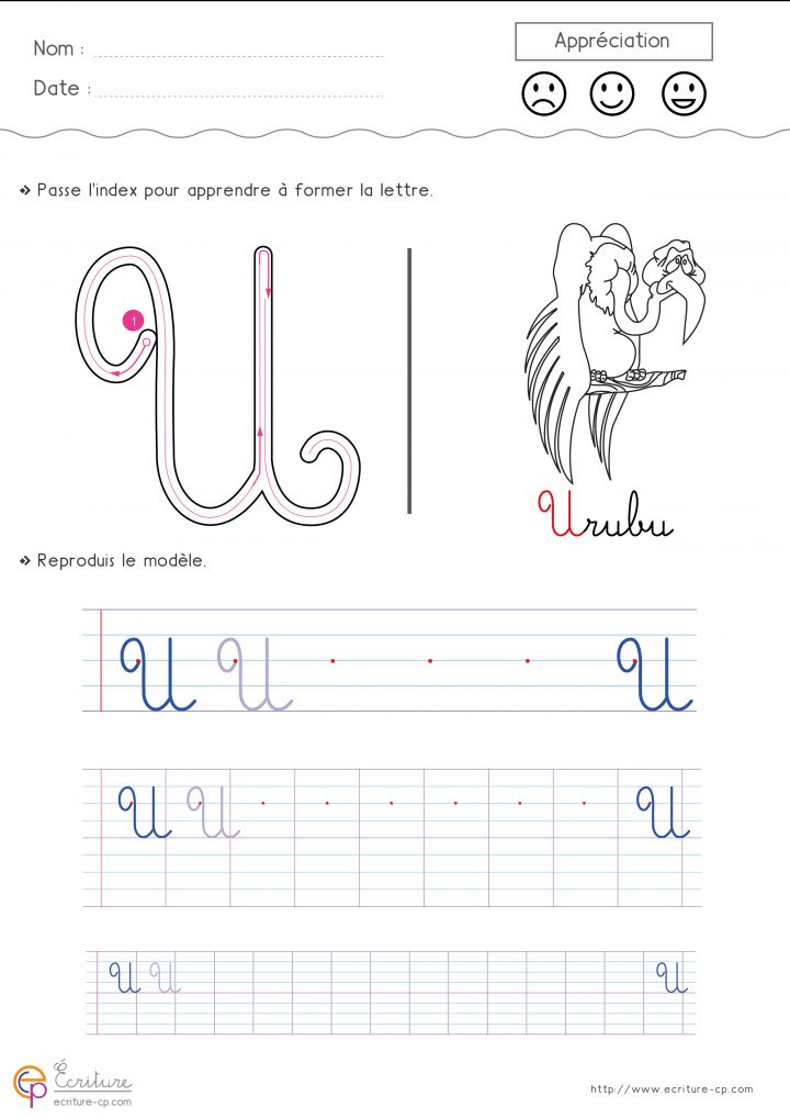 Épinglé Sur Apprendre À Écrire pour Apprendre A Écrire L Alphabet