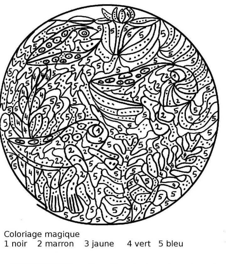 Épinglé Sur Coloriage Codé à Coloriage Magique Dur