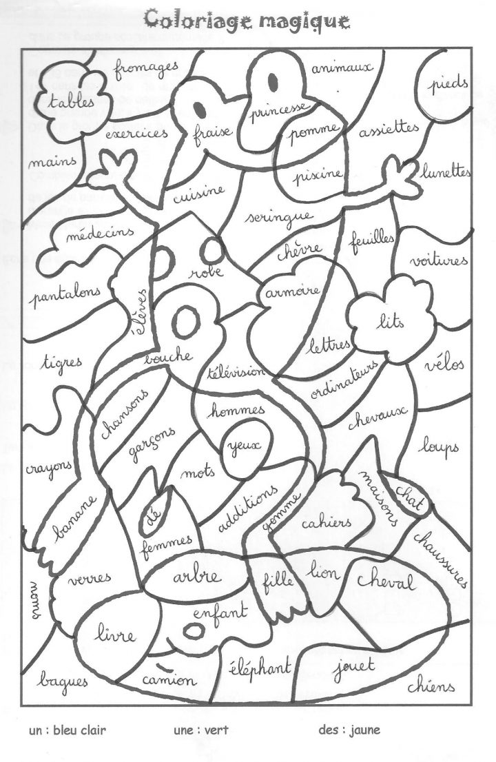 Épinglé Sur École à Coloriage Codé Cp