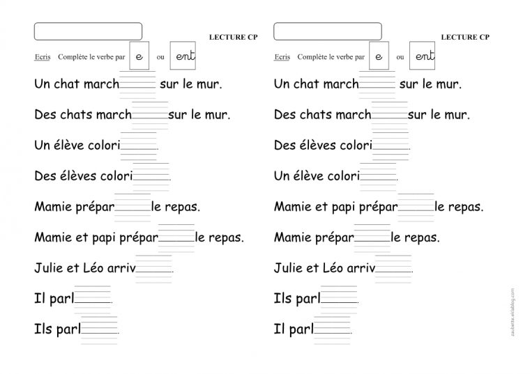 Épinglé Sur Fiches De Français Http://thejobpaid/?userid dedans Travail De Cp A Imprimer Gratuit