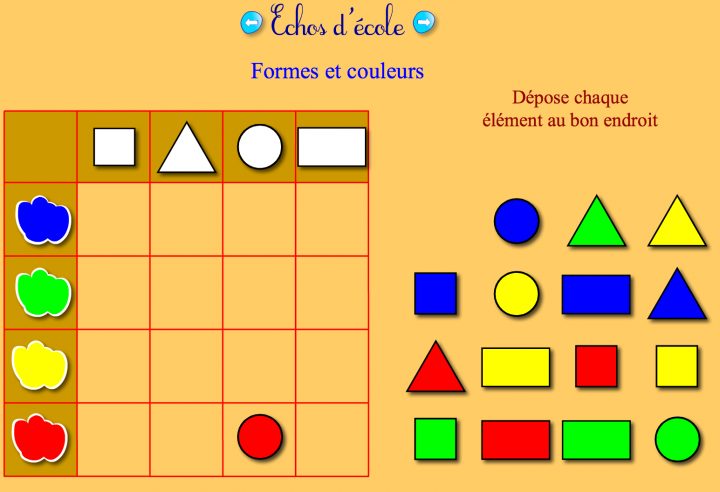 Épinglé Sur Shapes intérieur Jeux Educatif Gratuit Maternelle