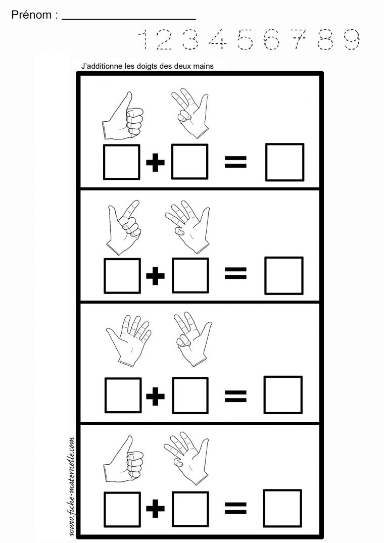 Épinglé Sur Toplama-Çıkarma dedans Jeux Educatif Maternelle Moyenne Section