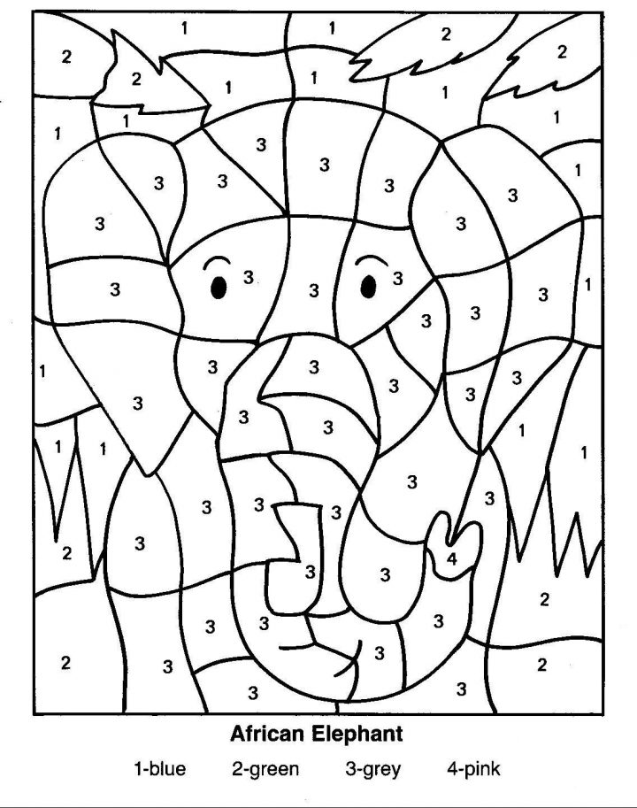 Épinglé Sur Worksheets destiné Coloriage Numero A Imprimer