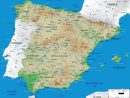 Espagne Carte Géographique - Carte De L'espagne Géographie serapportantà Carte Géographique Europe