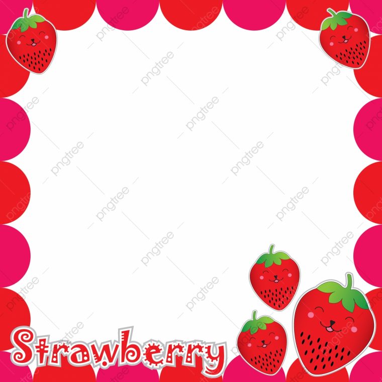 Et Articles De Papeterie Mignon Fraise Section Illustration dedans Papier A Lettre Enfant