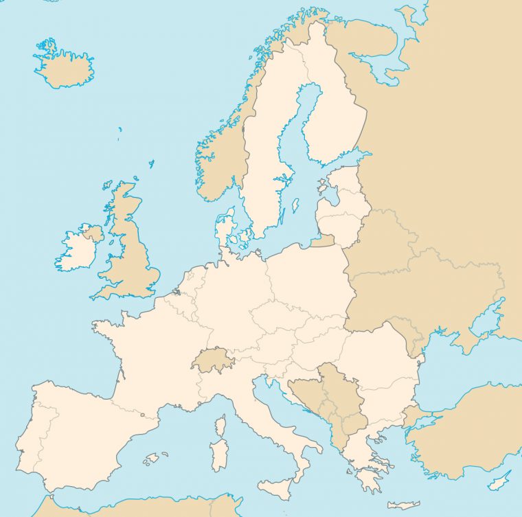 États Membres De L'union Européenne — Wikipédia destiné Carte Union Européenne 28 Pays