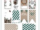 Étiquettes Cadeaux 2017 - Milk With Mint serapportantà Etiquette Pour Cadeau De Noel
