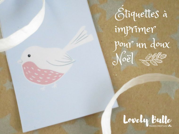 Étiquettes De Noël À Imprimer Gratuitement Pour De Jolis tout Etiquette Noel À Imprimer