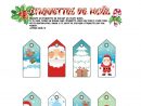 Étiquettes De Noël Tradition avec Etiquette Noel A Imprimer