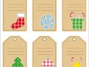 Etiquettes Pour Cadeaux De No￫L (Ii) Par Convertirpdf à Etiquette Pour Cadeau De Noel
