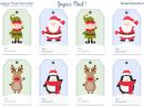 Étiquettes Pour Petits Paquets Cadeaux… [Printable tout Etiquette Cadeau Noel A Imprimer Gratuitement