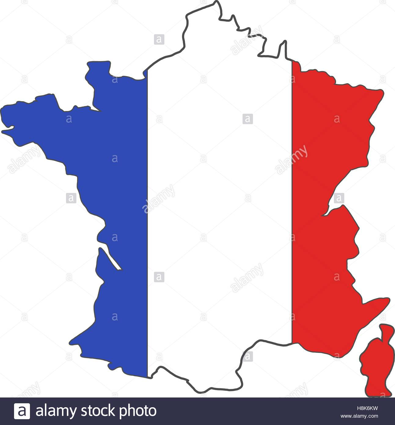 Euro 2016 Championnat France Dessin Du Drapeau. Arrière-Plan destiné Dessin Carte De France
