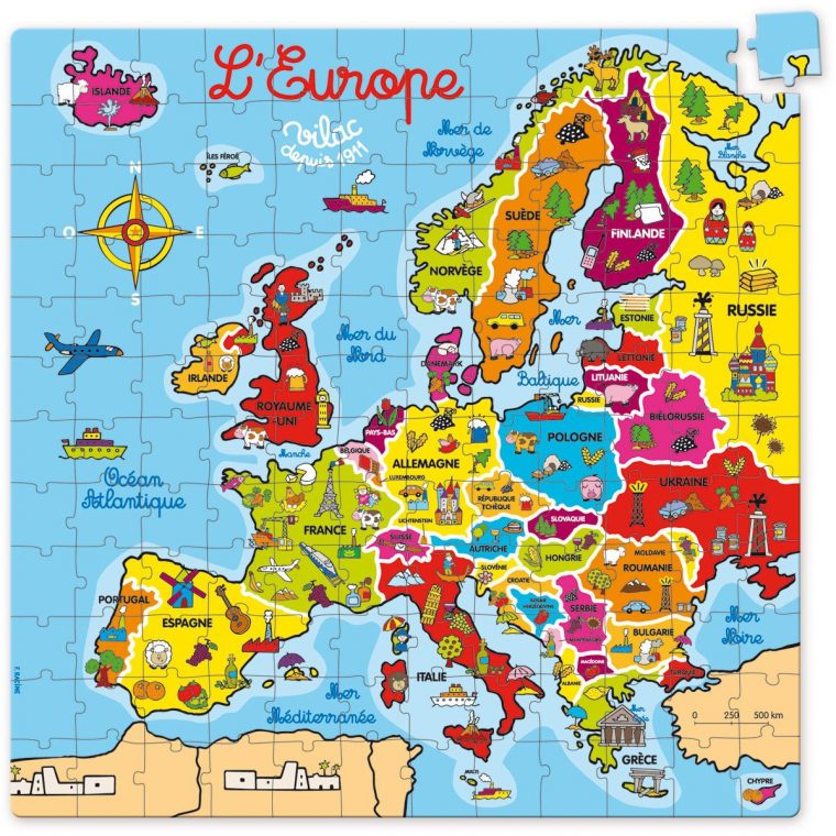 Europe À La Carte | Géographie Enfants, Carte Europe, Géographie avec Carte Europe Enfant