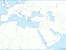 Europe And Middle East Free Editable Base Map destiné Carte De L Europe À Imprimer