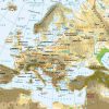 Europe Centrale Géographie à Carte Europe De L Est