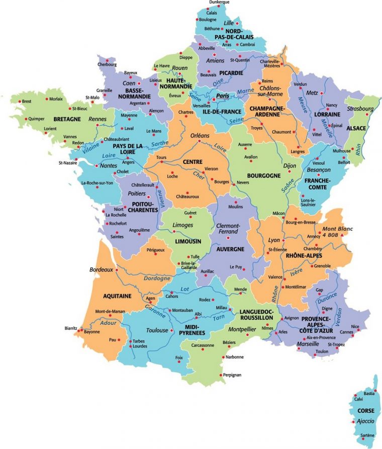 Europe De L' Ouest tout Carte Géographique De L Europe