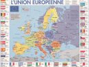 Europe Géographie encequiconcerne Carte Europe Capitales Et Pays
