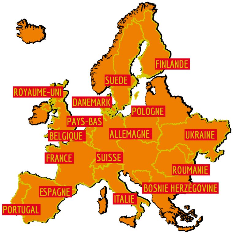 Europe pour Pays Et Capitales Union Européenne