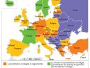 Europe - Prostitution (Législations, 2016) • Carte tout Carte Union Européenne 2017