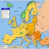 Europe, Sommaire, Politique, Géographie, Fleuves, Montagnes concernant Carte D Europe Avec Les Capitales
