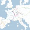 European Train Network Map - Oui.sncf dedans Carte Europe 2017
