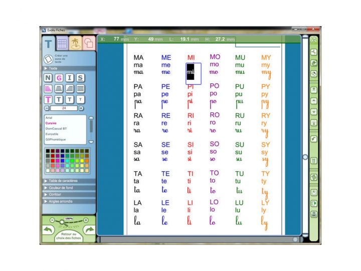 Evolu Fiches – Lecture En Maternelle Grande Section encequiconcerne Ecriture Maternelle Moyenne Section A Imprimer