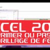 Excel 2013 : Maitriser L'impression Du Quadrillage De Vos Documents -  Urgent !!!!! avec Quadrillage À Imprimer