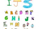 Exemple De Transformation De Lettres De L'alphabet - Tête À pour Modèle D Alphabet