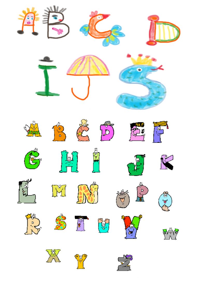 lettres de l'alphabet à imprimer