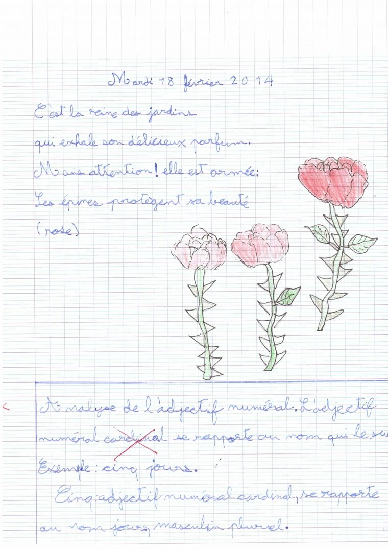 Exercice D'écriture Cm1 | Grandir Près Du Châtaignier serapportantà Exercice D Écriture Ce2