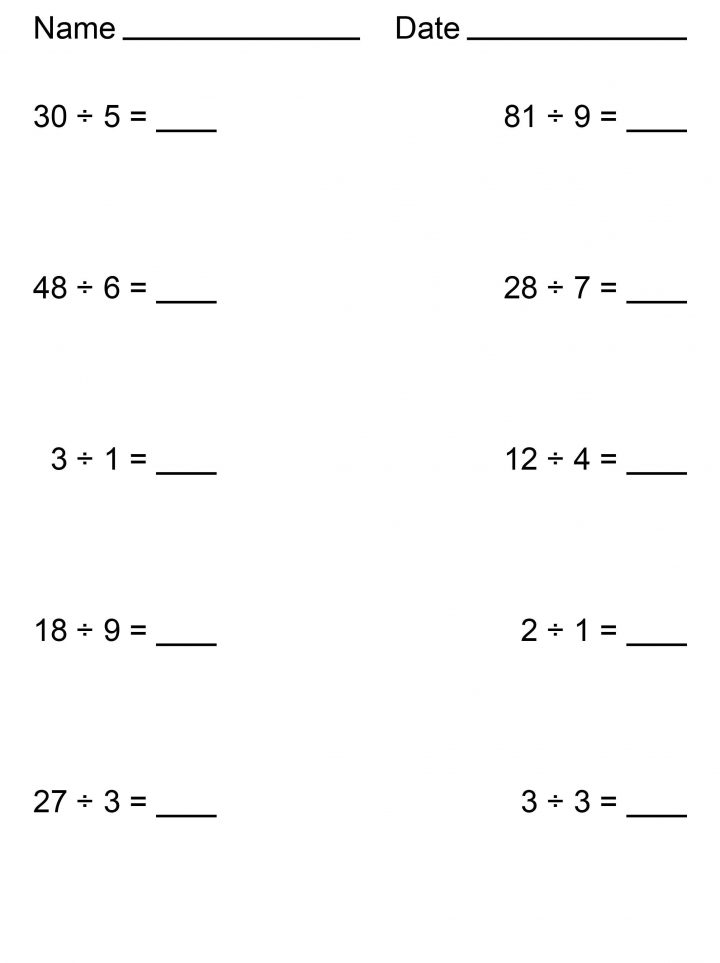 Exercices Pour Enfants De Maternelle Divisions Faciles 3 dedans Exercices Maternelle À Imprimer