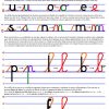 Explication Des Lettres Cursives - encequiconcerne Apprendre A Ecrire Les Lettres En Minuscule