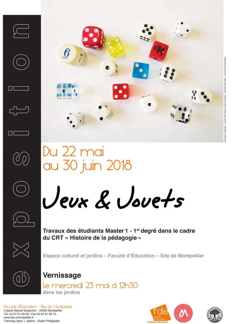 Exposition « Jeux Et Jouets » – Université De Montpellier pour Jeux Pédagogiques En Ligne