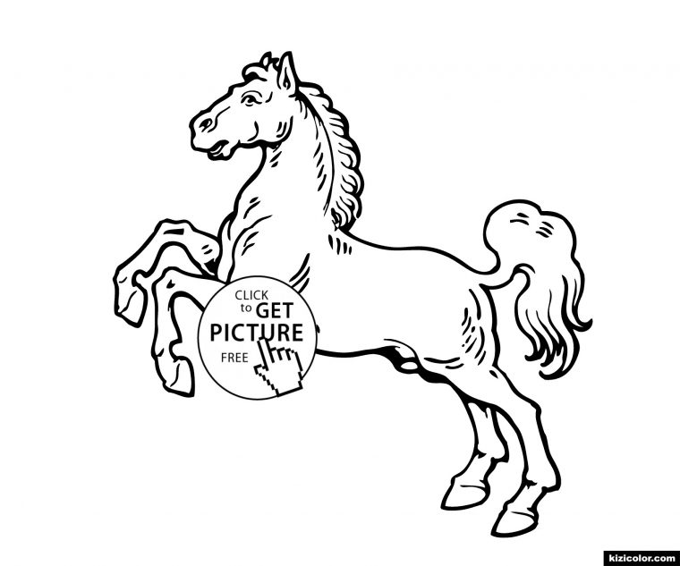 🎨 Cheval Course Coloriage – Des Pages À Colorier concernant Image De Cheval A Colorier