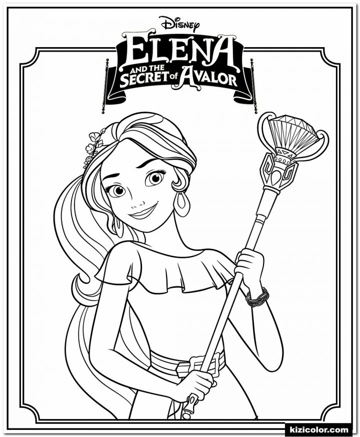 🎨 Elena Et Le Secret De La Princesse Disney Avalor – Des destiné Coloriage Dora Princesse