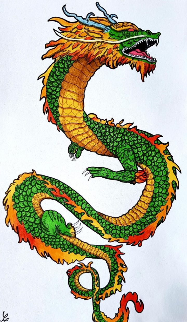 🐉drawing Dragon Ball Z Shenron🐉 On We Heart It destiné Dessin Animé De Dragon Ball Z