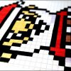 🔴 Comment Dessiner Un Pere Noel En Pixel Art #asmr avec Pixel Art Pere Noel