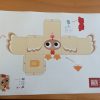 Fabrique Ta Poule De Pâques En Papertoy - La Poule | La Poule avec Paper Toy A Imprimer
