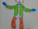 Fabriquer Un Clown Articulé | Ecole Jules Ferry Wahagnies tout Pantin Articulé Patron