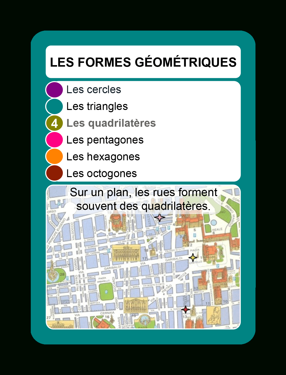 Famille Des Formes Géométriques à Les Formes Geometrique 