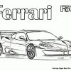 Ferrari Coloring Pages tout Ferrari A Colorier